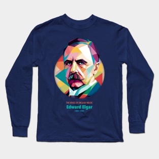 Edward Elgar in WPAP Long Sleeve T-Shirt